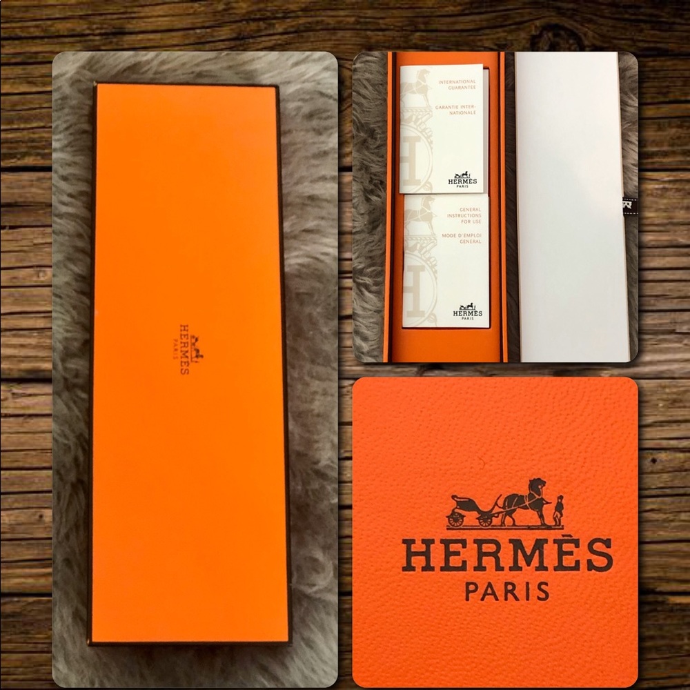 Empty Hermès Watch Box Flawless Condition